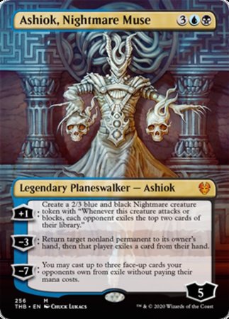 Ashiok, Nightmare Muse (Borderless) [Theros Beyond Death] | The Time Vault CA
