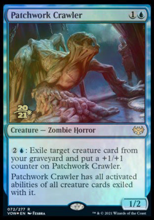 Patchwork Crawler [Innistrad: Crimson Vow Prerelease Promos] | The Time Vault CA