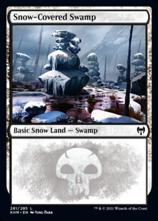 Snow-Covered Swamp (281) [Kaldheim] | The Time Vault CA