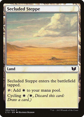 Secluded Steppe [Commander 2015] | The Time Vault CA