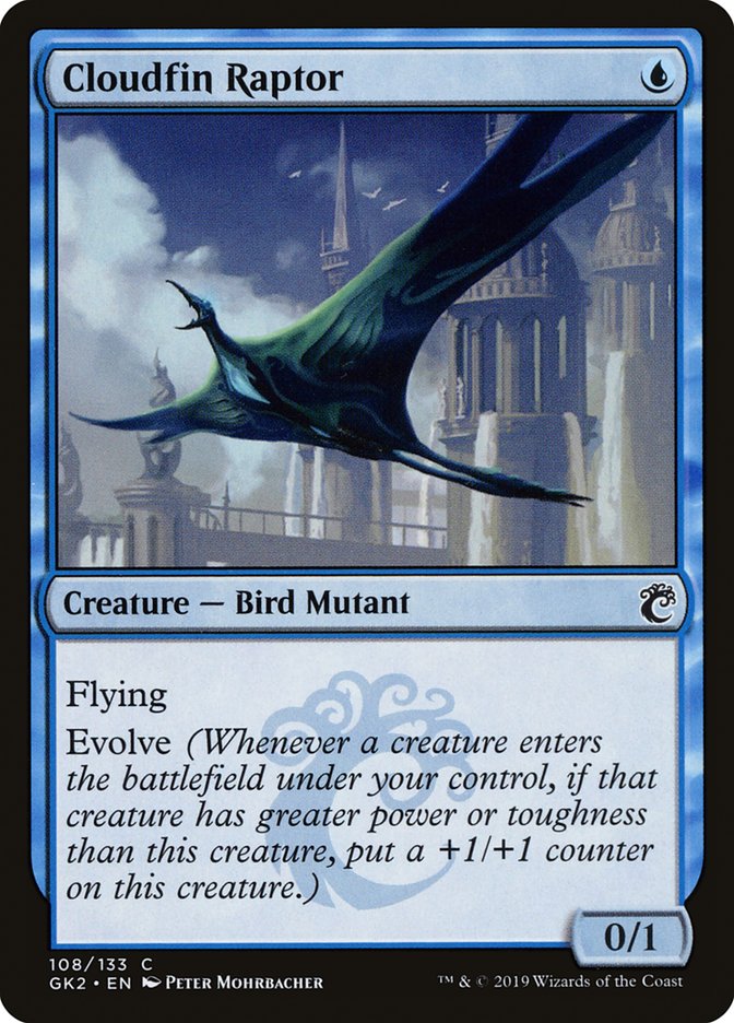 Cloudfin Raptor [Ravnica Allegiance Guild Kit] | The Time Vault CA