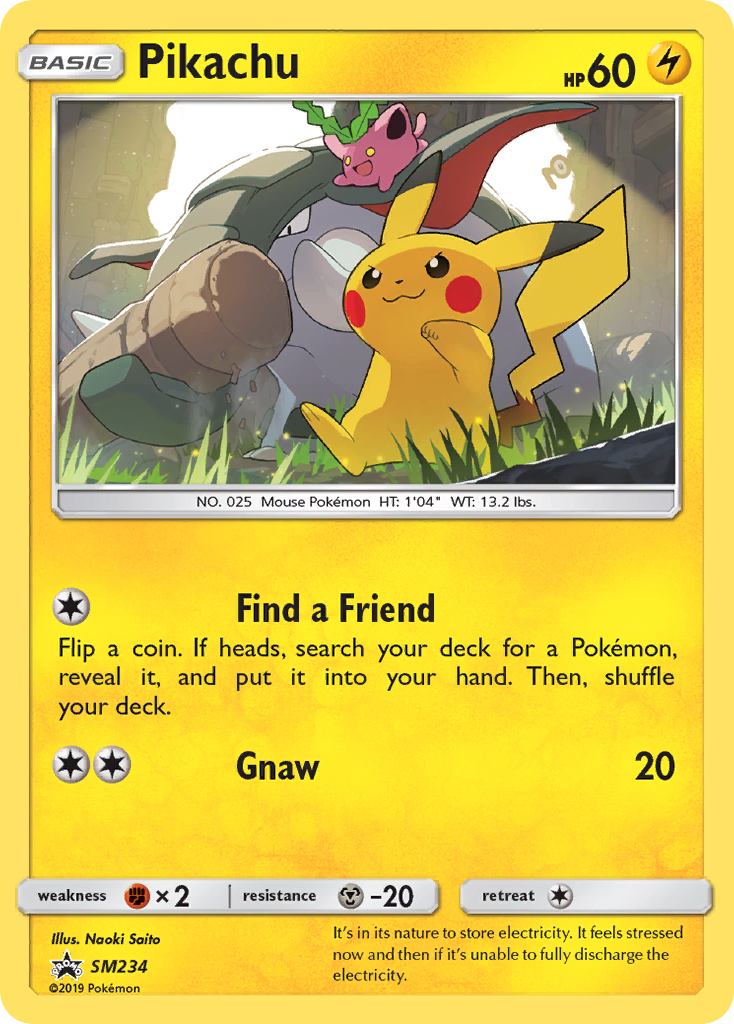 Pikachu (SM234) [Sun & Moon: Black Star Promos] | The Time Vault CA