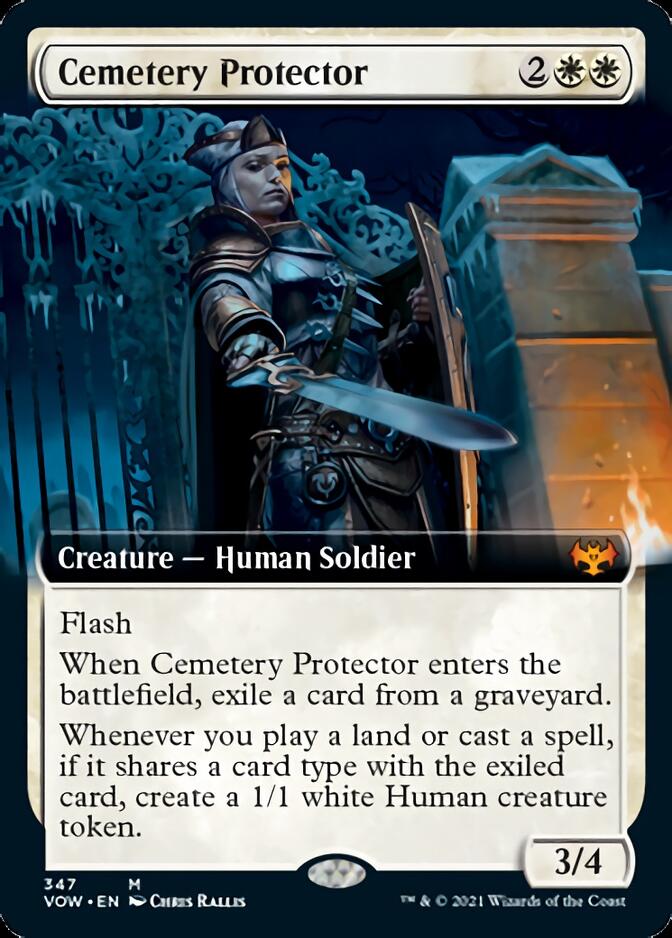 Cemetery Protector (Extended) [Innistrad: Crimson Vow] | The Time Vault CA