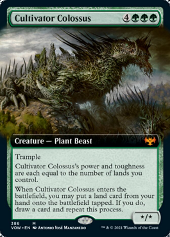 Cultivator Colossus (Extended) [Innistrad: Crimson Vow] | The Time Vault CA