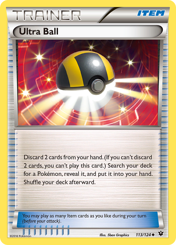 Ultra Ball (113/124) [XY: Fates Collide] | The Time Vault CA