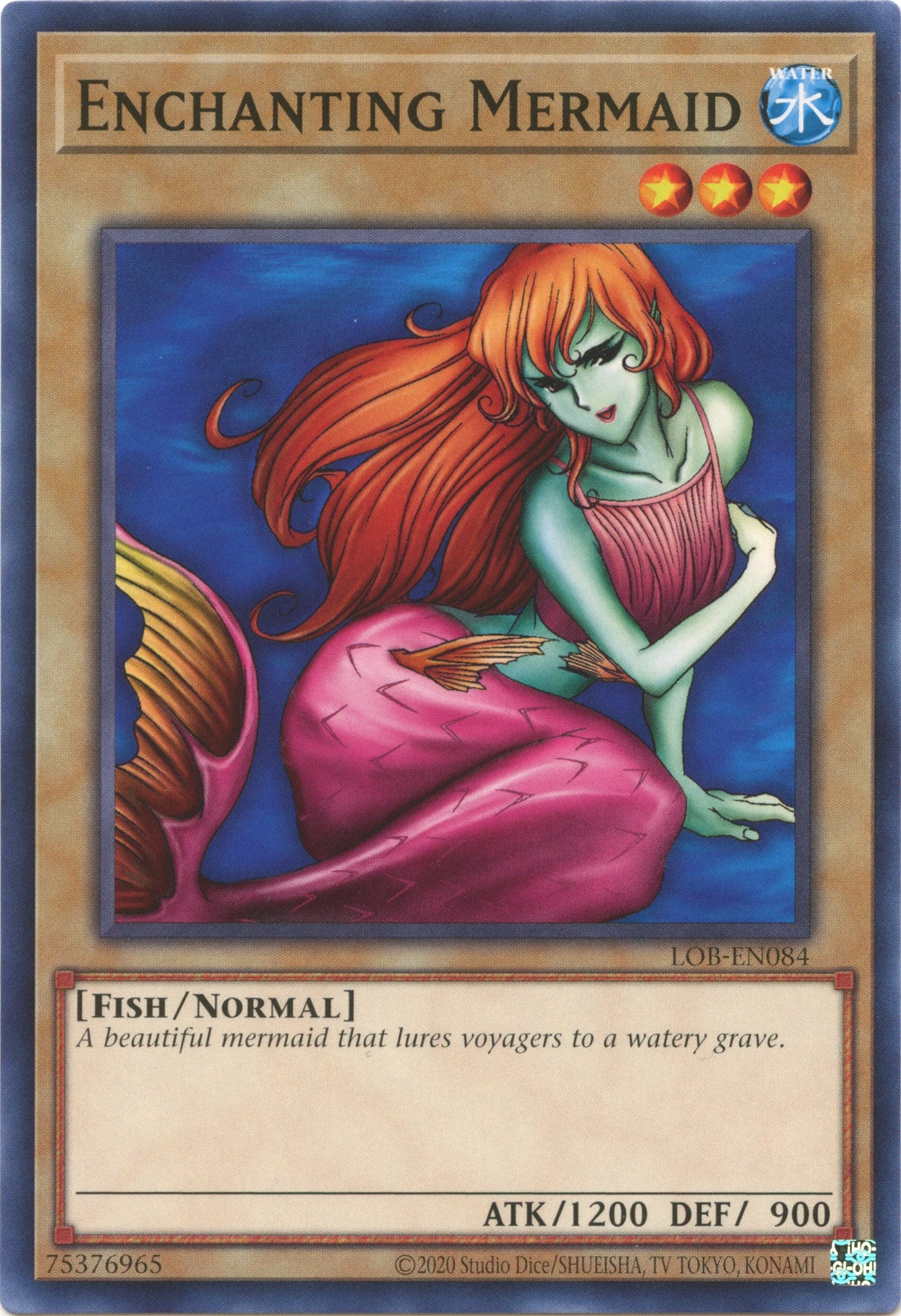 Enchanting Mermaid (25th Anniversary) [LOB-EN084] Common | The Time Vault CA