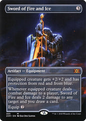 Sword of Fire and Ice (Borderless) [Double Masters] | The Time Vault CA