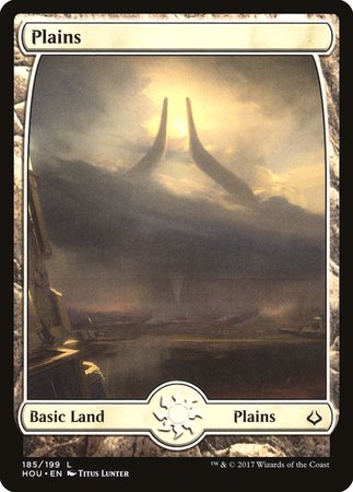 Plains (185) - Full Art [Hour of Devastation] | The Time Vault CA