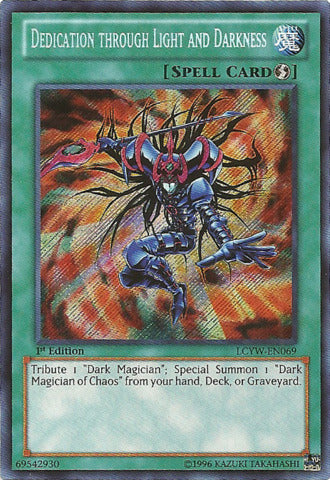 Dedication through Light and Darkness [LCYW-EN069] Secret Rare | The Time Vault CA