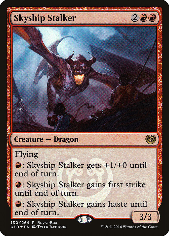 Skyship Stalker (Buy-A-Box) [Kaladesh Promos] | The Time Vault CA