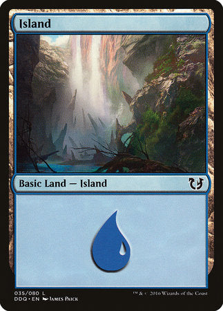 Island (35) [Duel Decks: Blessed vs. Cursed] | The Time Vault CA