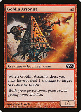 Goblin Arsonist [Magic 2012] | The Time Vault CA