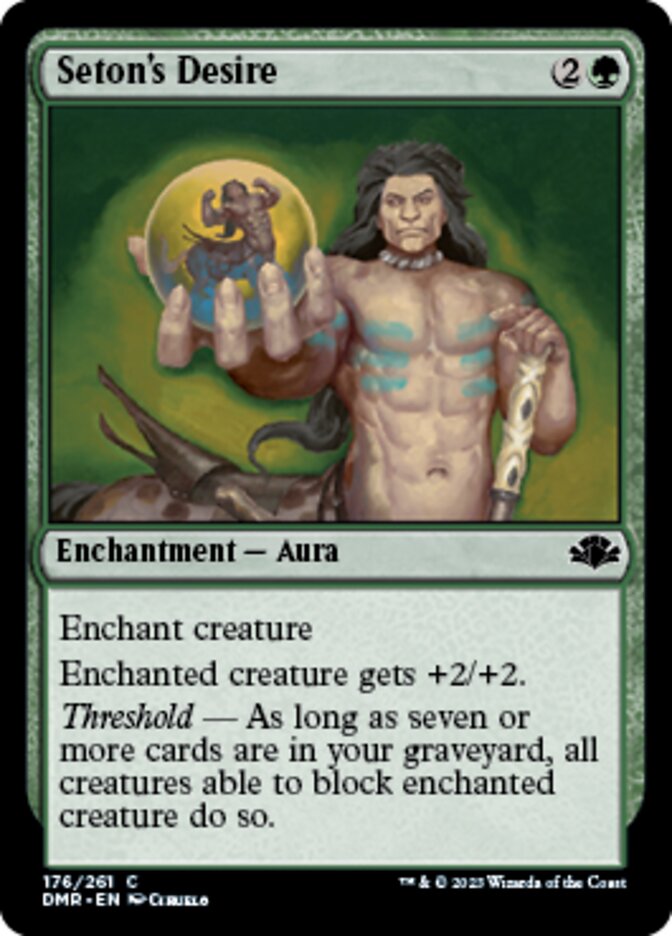 Seton's Desire [Dominaria Remastered] | The Time Vault CA
