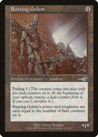 Rusting Golem [Nemesis] | The Time Vault CA