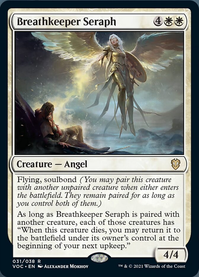 Breathkeeper Seraph [Innistrad: Crimson Vow Commander] | The Time Vault CA