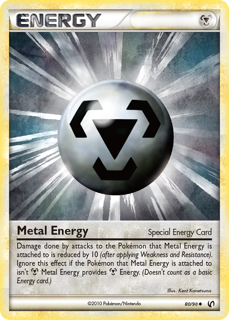 Metal Energy (80/90) [HeartGold & SoulSilver: Undaunted] | The Time Vault CA