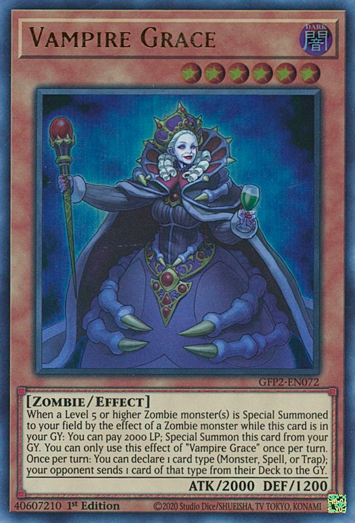 Vampire Grace [GFP2-EN072] Ultra Rare | The Time Vault CA