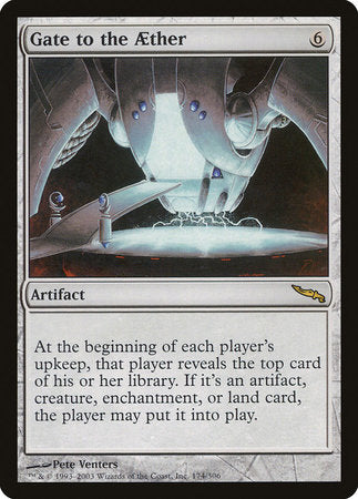 Gate to the Aether [Mirrodin] | The Time Vault CA