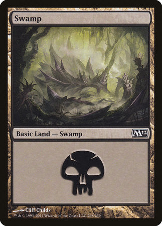 Swamp (238) [Magic 2012] | The Time Vault CA