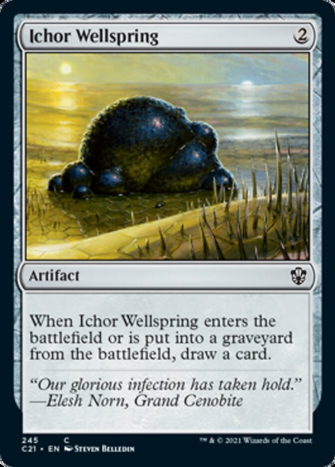 Ichor Wellspring [Commander 2021] | The Time Vault CA
