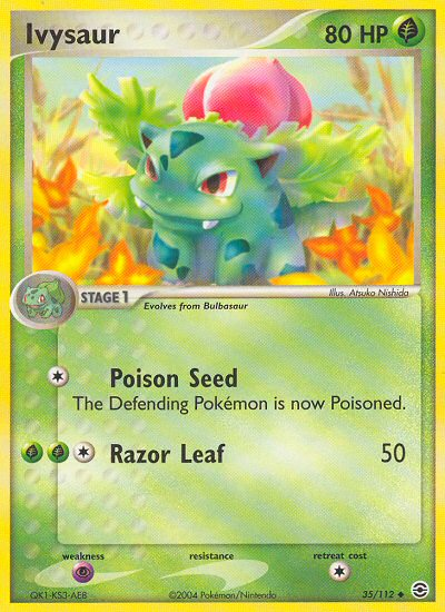 Ivysaur (35/112) [EX: FireRed & LeafGreen] | The Time Vault CA