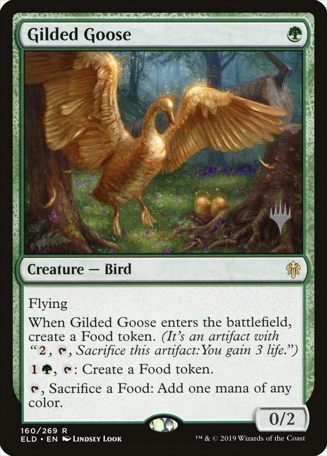 Gilded Goose (Promo Pack) [Throne of Eldraine Promos] | The Time Vault CA