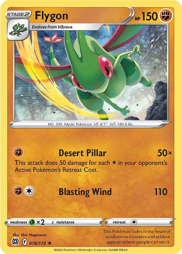 Flygon (076/172) [Sword & Shield: Brilliant Stars] | The Time Vault CA