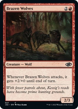 Brazen Wolves [Jumpstart 2022] | The Time Vault CA