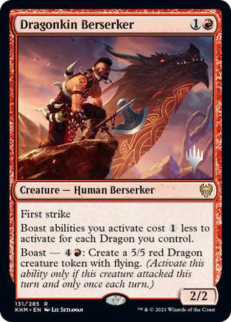 Dragonkin Berserker [Kaldheim Promo Pack] | The Time Vault CA