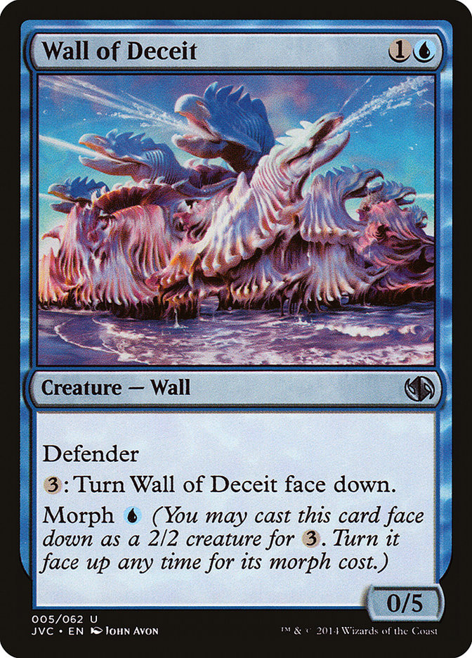 Wall of Deceit [Duel Decks Anthology] | The Time Vault CA