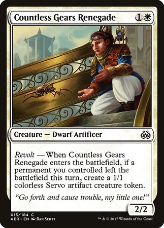 Countless Gears Renegade [Aether Revolt] | The Time Vault CA