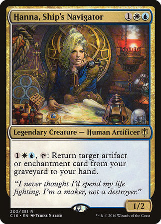 Hanna, Ship's Navigator [Commander 2016] | The Time Vault CA