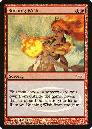 Burning Wish [Judge Gift Cards 2009] | The Time Vault CA