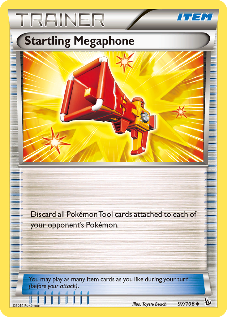 Startling Megaphone (97/106) [XY: Flashfire] | The Time Vault CA