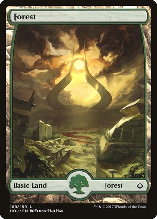 Forest (189) - Full Art [Hour of Devastation] | The Time Vault CA