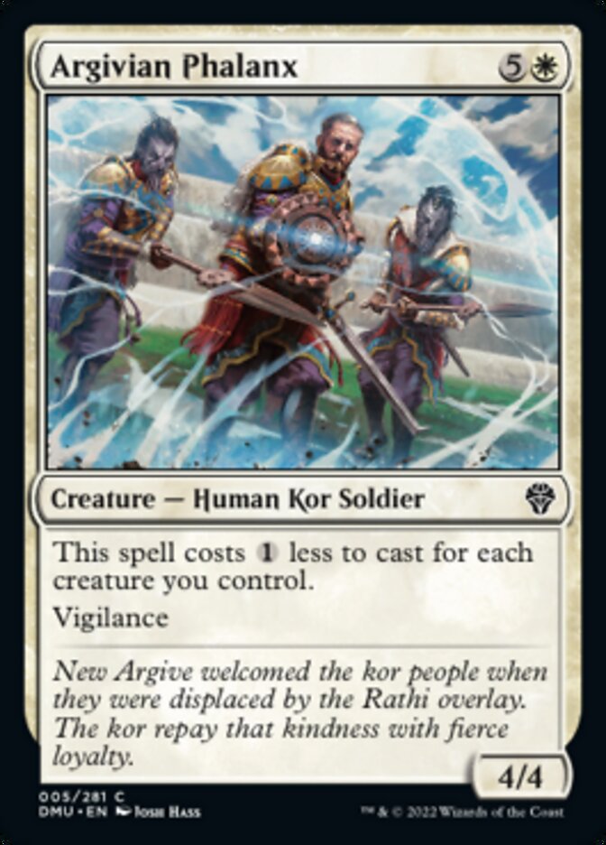 Argivian Phalanx [Dominaria United] | The Time Vault CA