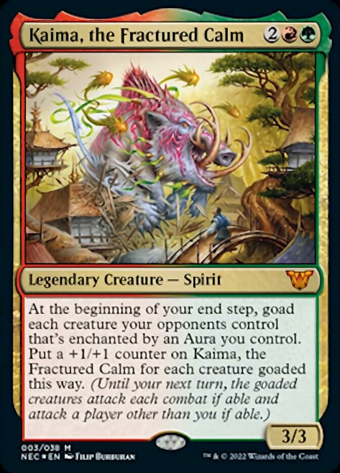 Kaima, the Fractured Calm [Kamigawa: Neon Dynasty Commander] | The Time Vault CA