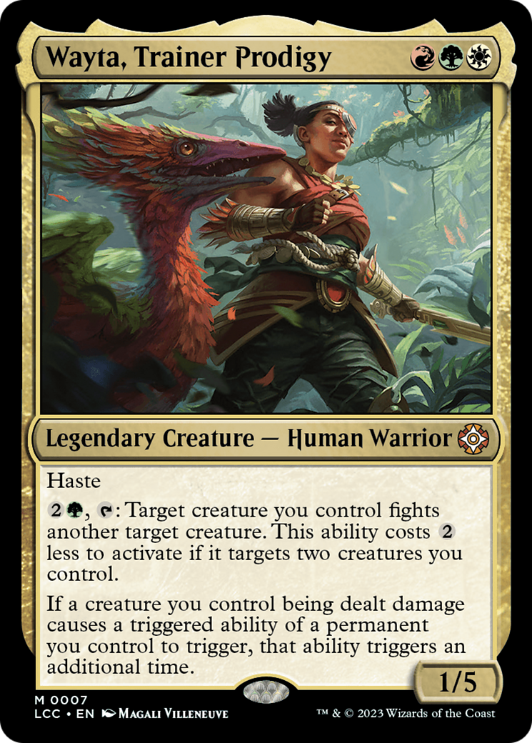 Wayta, Trainer Prodigy [The Lost Caverns of Ixalan Commander] | The Time Vault CA