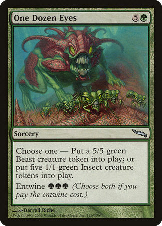 One Dozen Eyes [Mirrodin] | The Time Vault CA