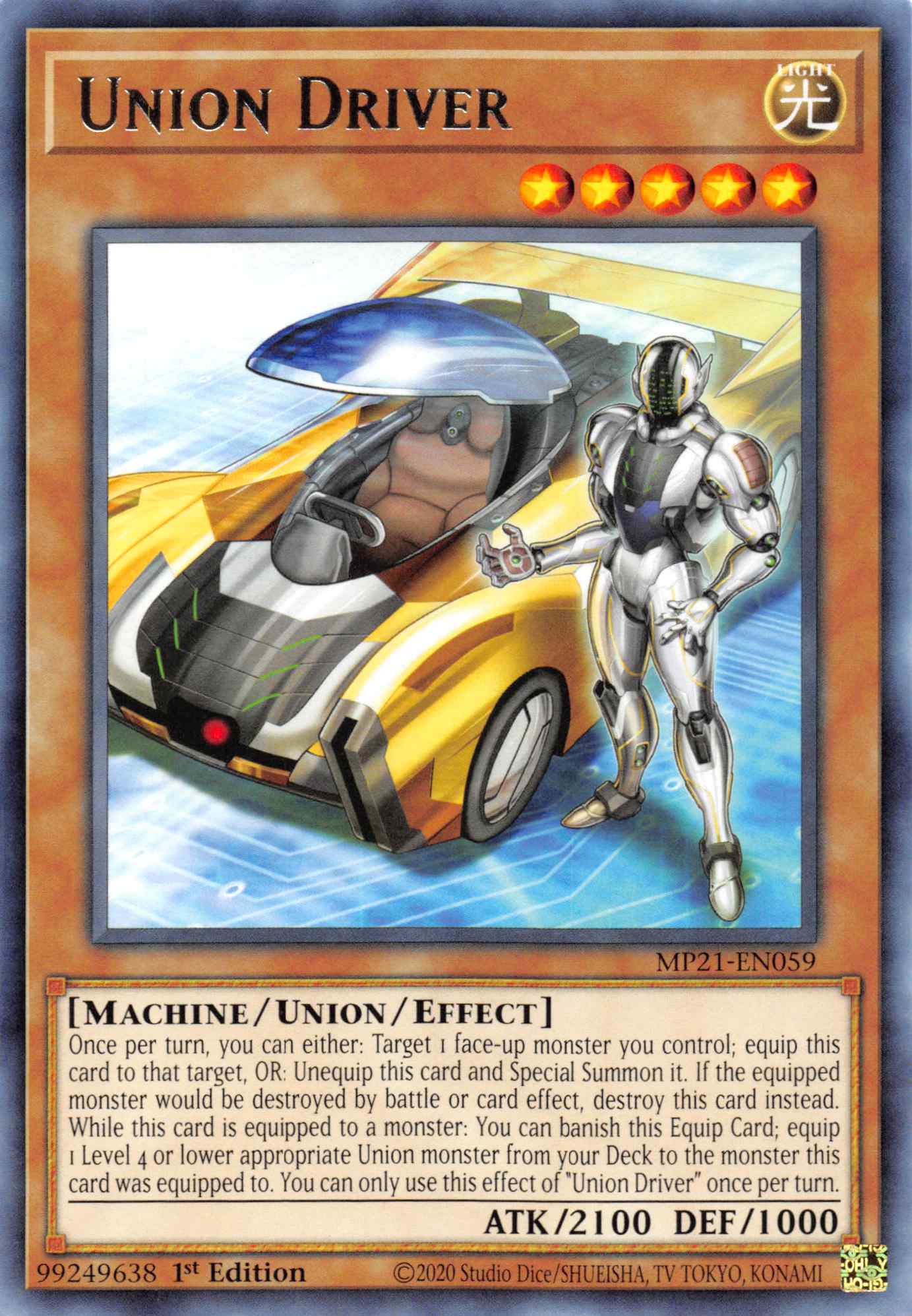 Union Driver [MP21-EN059] Rare | The Time Vault CA