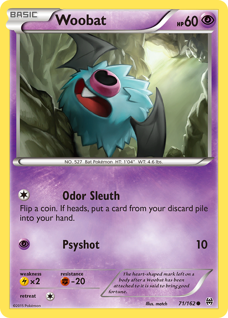 Woobat (71/162) [XY: BREAKthrough] | The Time Vault CA