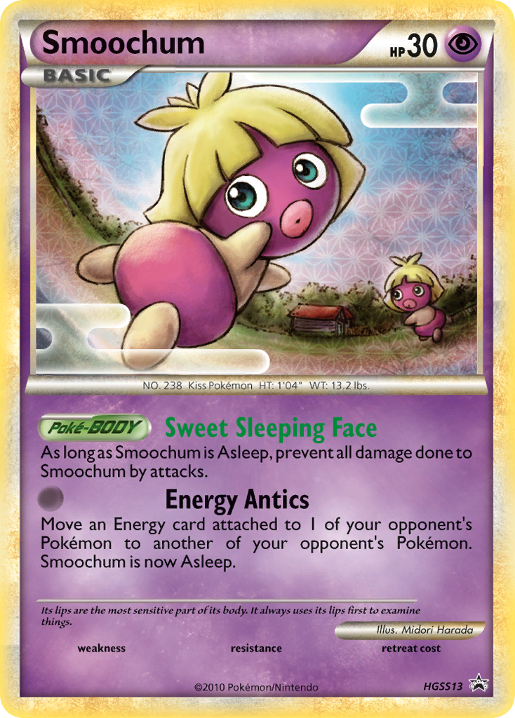 Smoochum (HGSS13) [HeartGold & SoulSilver: Black Star Promos] | The Time Vault CA