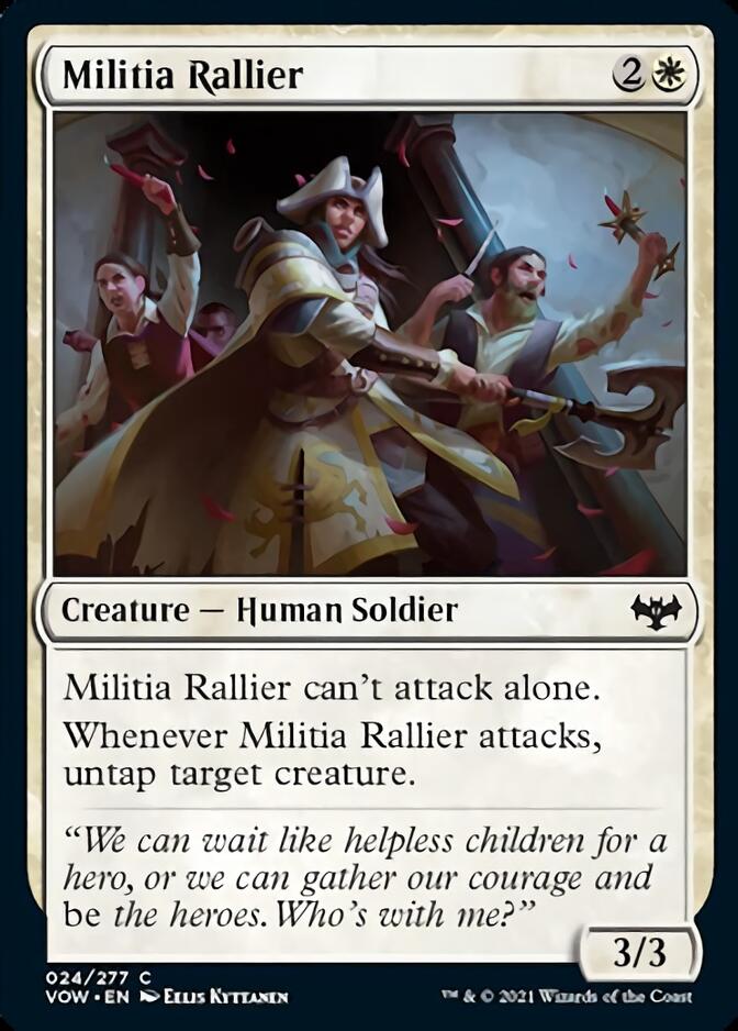 Militia Rallier [Innistrad: Crimson Vow] | The Time Vault CA