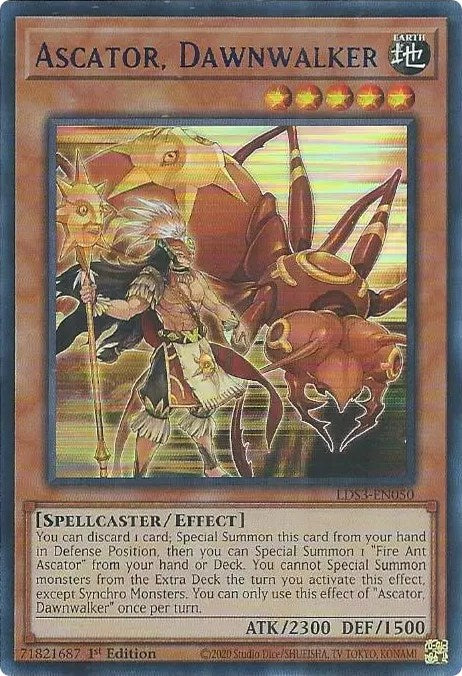 Ascator, Dawnwalker (Blue) [LDS3-EN050] Ultra Rare | The Time Vault CA