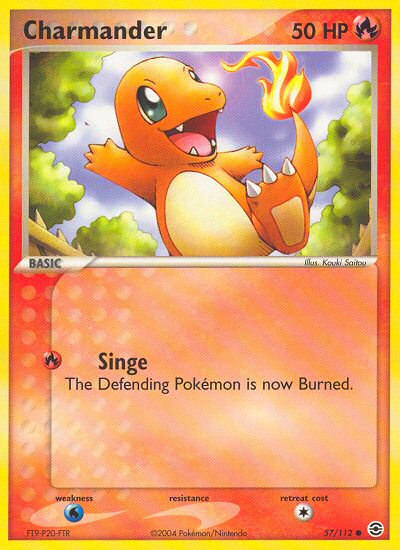 Charmander (57/112) [EX: FireRed & LeafGreen] | The Time Vault CA