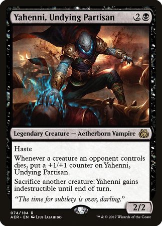 Yahenni, Undying Partisan [Aether Revolt] | The Time Vault CA