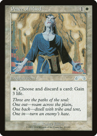 Peace of Mind [Exodus] | The Time Vault CA