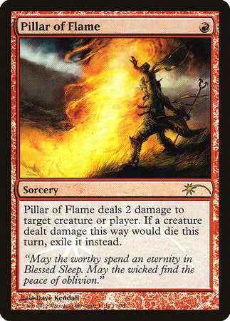 Pillar of Flame [Friday Night Magic 2012] | The Time Vault CA