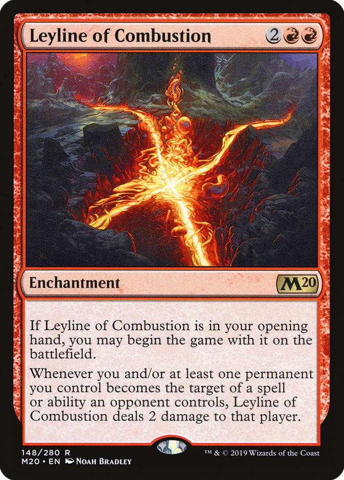 Leyline of Combustion [Core Set 2020] | The Time Vault CA