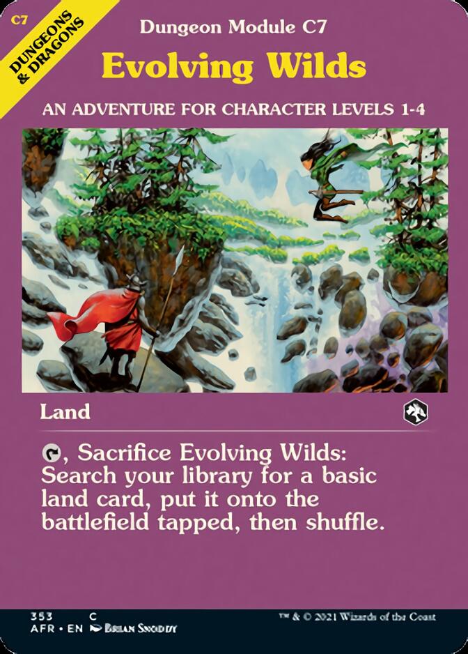 Evolving Wilds (Dungeon Module) [Dungeons & Dragons: Adventures in the Forgotten Realms] | The Time Vault CA